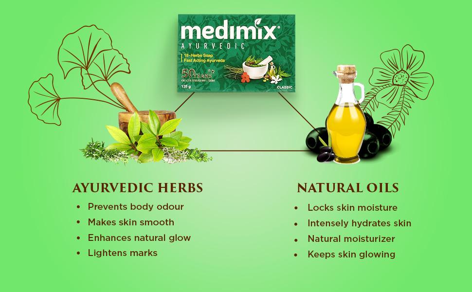 Medimix Classic 18 Herbs Soap | Medimix USA